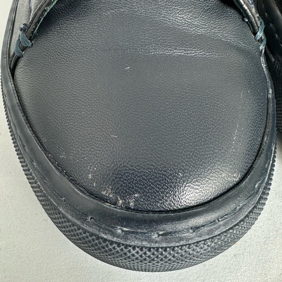 Ted Baker London Men's Princc Leather Blue Black Casual Oxford Dress Sneakers, 8 - Picture 10 of 12